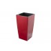 Samozavlažovací kvetináč G21 Linea červený 39cm 6392431