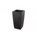 Samozavlažovací kvetináč G21 Linea ratan big čierny 39cm 6392463