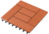 G21 WPC dlaždice Palmyra čerešňa 2,3 x 30 x 30 cm 63910042