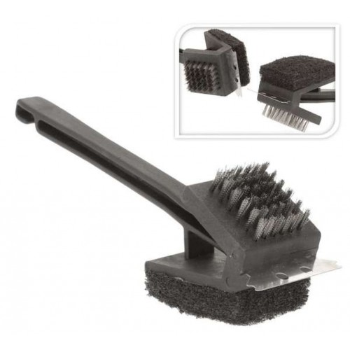 ProGarden Kefa na gril nerez 3v1 KO-YL7150180 ProGarden Kefa na gril nerez 3v1 KO-YL7150180
