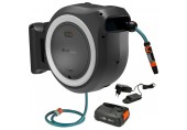 Gardena PowerRoll XL Nástenný box na hadicu, 35m (1x2,5Ah/18V) biela, 18642-20