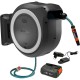 Gardena PowerRoll XL Nástenný box na hadicu, 35m (1x2,5Ah/18V) biela, 18642-20