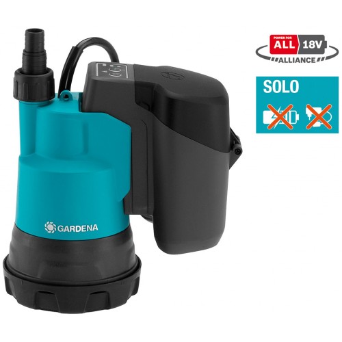 GARDENA 2000/2 Aku Ponorné čerpadlo pre čistú vodu 18V P4A ( 2bar/2 000 l/h)1460-66