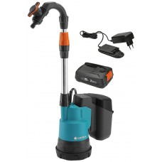 GARDENA 2000/2 Čerpadlo do suda (2 bar/2 000 l/h) (1x2 Ah/18V) P4A sada, 14602-20
