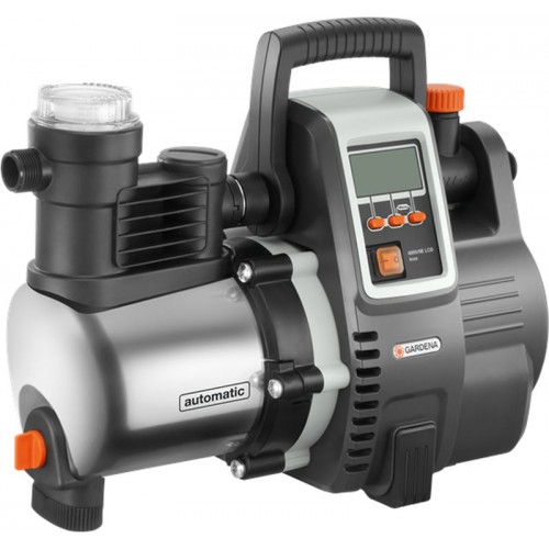 VÝPREDAJ GARDENA 6000/6E LCD,Inox Premium Domový vodný automat 1760-20 PO SERVISE, FUNKČNÉ