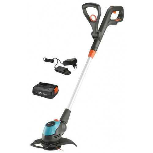 BAZÁR GARDENA EasyCut 23/18V P4A akumulátorový trimmer, sada 14700-20 1X POUŽITÉ!!