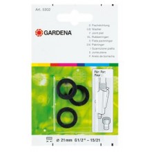 GARDENA ploché tesnenie 21 mm (G1/2") (3 ks) 5302-20