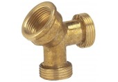 GARDENA 2cestný mosadzný rozdeľovač 19 mm (3/4") 07155-20