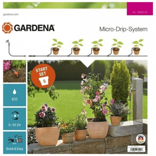 GARDENA Micro-Drip-System-Štartovacia sada pre rastliny v kvetináčoch S 13000-20