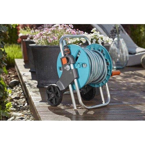 VÝPREDAJ GARDENA AquaRoll S Easy vozík na hadicu 18500-20 POUŽITÝ, FUNKČNÉ !!!