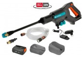 Gardena AquaClean 24/18V P4A akumulátorový tlakový čistič (1x2,5Ah/18V) 14800-20