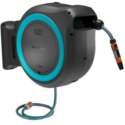 Gardena PowerRoll XXL Nástenný box na hadicu bez aku. 40m, tyrkysový, 18645-55