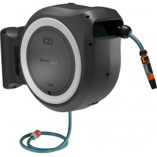 Gardena PowerRoll XXL Nástenný box na hadicu – bez aku, 40m, 18V, biely,18647-55