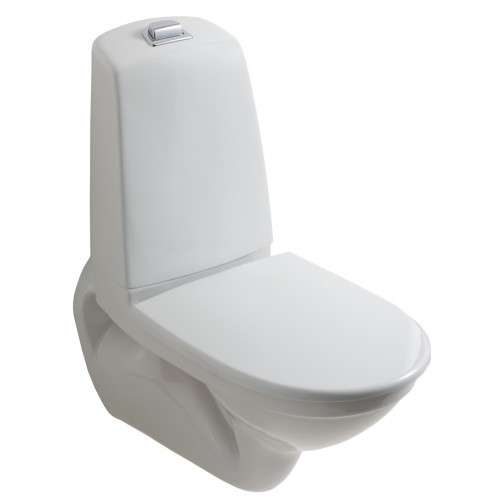 Gustavsberg NAUTIC závesný kombi klozet 4l, biela E + 68x34, 5 GB1155204R1