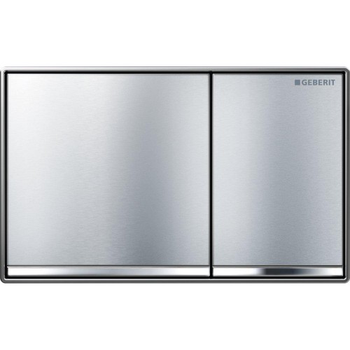 GEBERIT - ovládacie tlačidlo OMEGA 60, tlakový zinkový odliatok/chróm kartáč. 115.081.GH.1