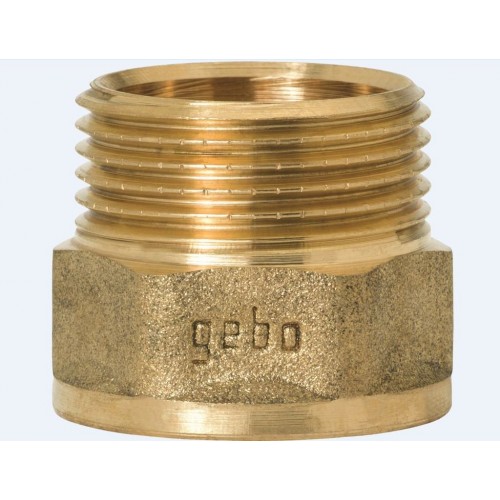 GEBO nátrubok redukovaný 3/4 "x 1/2" M x F mosadz 246H-74BR