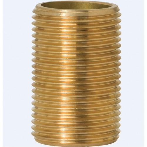 GEBO vsuvka priama prostá 1 "x 40 mm mosadz 531-6BR GEBO vsuvka priama prostá 1 "x 40 mm mosadz 531-6BR
