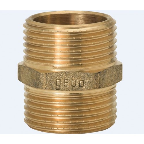 GEBO vsuvka redukovaná 3/8 "x 1/4" M x M mosadz 245-16BR