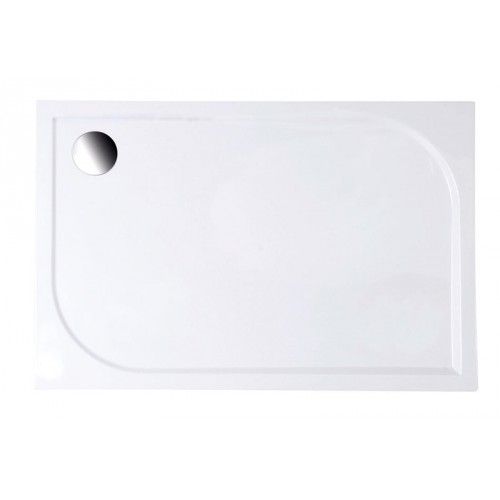 GELCO GALET 120/80 sprchová vanička z liateho mramoru, 120x80x3 cm LQ12080