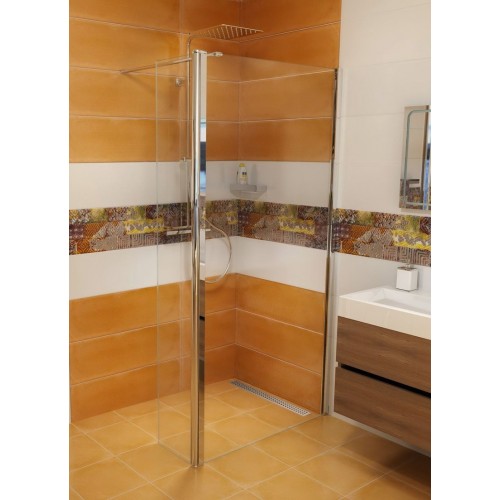 GELCO WALK-IN pevná stena k stene s otočným prvkom 100/30 cm GWOP10030200