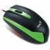 GENIUS Myš DX-100 - čierna / zelená