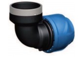 GEORG FISCHER iJOINT Polypropylénové koleno 90 °, 20x1/2 ", vnútorný závit 158-400-022