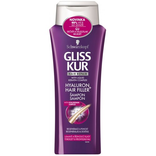 GLISS KUR Hyaluron šampón 250 ml