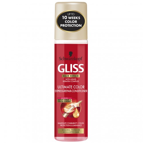 GLISS KUR Express Ultimate color regeneračný balzam pre farbené vlasy 200 ml PO EXPIRÁCII