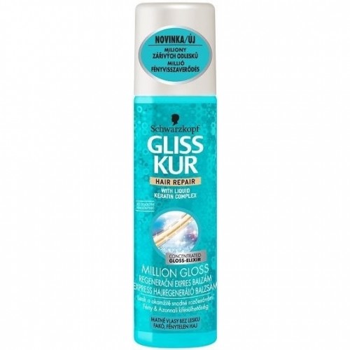 GLISS KUR Express Million Gloss regeneračný balzam 200 ml PO EXPIRÁCII