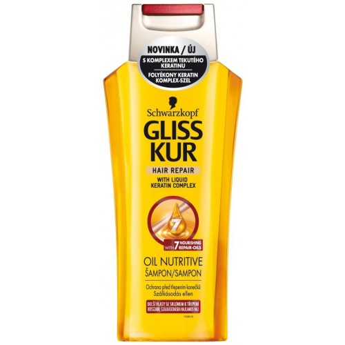 GLISS KUR Oil Nutritive šampón 250 ml PO EXPIRáCII