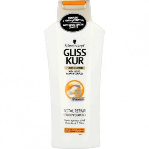 GLISS KUR Total Repair 19 šampón 250 ml PO EXPIRÁCII GLISS KUR Total Repair 19 šampón 250 ml PO EXPIRÁCII