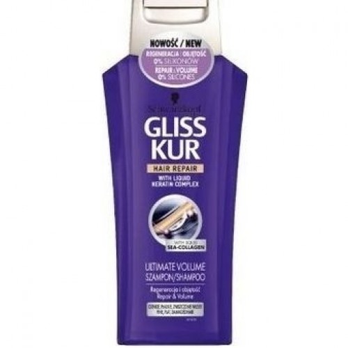 GLISS KUR Ultimate Volume regeneračný šampón 400 ml