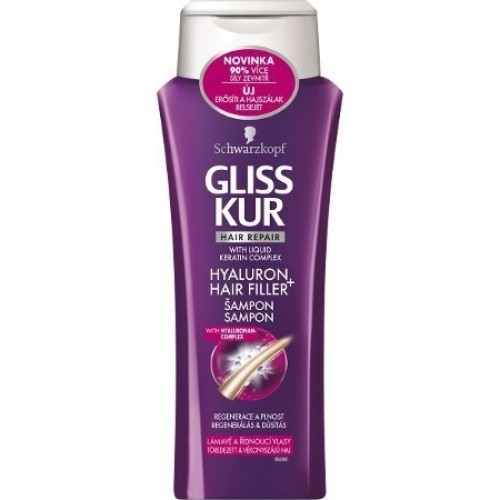 GLISS KUR Hyaluron regeneračný šampón 400 ml