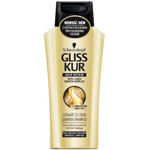 GLISS KUR Ultimate Oil Elixir šampón 400 ml