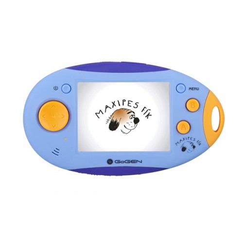 GoGEN vrecková hra MAXI FOTO HRY B 3,5" LCD displej ,100 hier, foto, modrá