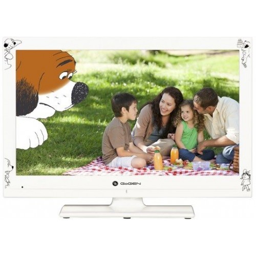 GoGEN Televízia MAXI TELKA 22 W, LED, biela