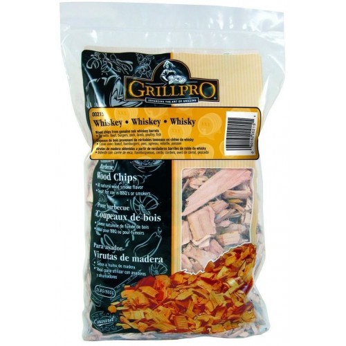 GRILLPRO Drevené štiepky pre grilovanie - WHISKEY 00215