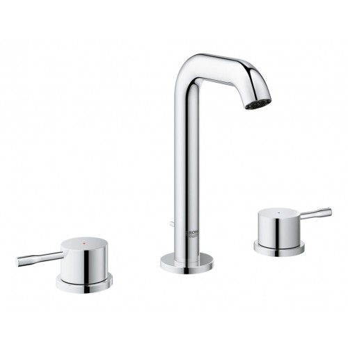 GROHE Essence - Trojotvorová umývadlová batéria M, chróm 20296001 GROHE Essence - Trojotvorová umývadlová batéria M, chróm 20296001