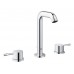 GROHE Essence - Trojotvorová umývadlová batéria M, chróm 20296001