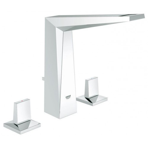 GROHE Allure Brilliant - Umývadlová 3-otvorová batéria, chróm 20344000