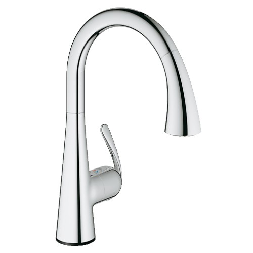 GROHE ZedraTouch - Páková elektronická drezová batéria, chróm 30219000 GROHE ZedraTouch - Páková elektronická drezová batéria, chróm 30219000
