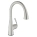 GROHE ZedraTouch - Páková elektronická drezová batéria, supersteel G30219DC1