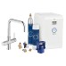 GROHE Blue - Páková drezová batéria s filtrom a chladiacim zariadením, chróm 31324001