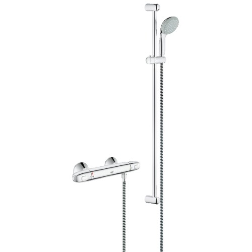 GROHE-Termostatická sprchová batéria, sprchová súprava 900 mm,chróm 34256003