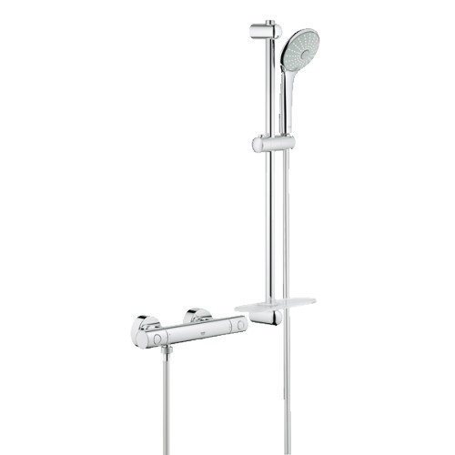 GROHE-Termostatická sprchová batéria M, sprchová súprava 600 mm,chróm 34286002