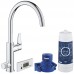 BAZÁR GROHE Blue Pure Set drezové batérie BauCurve s filtráciou, chróm 30385000 ROZBALENO!