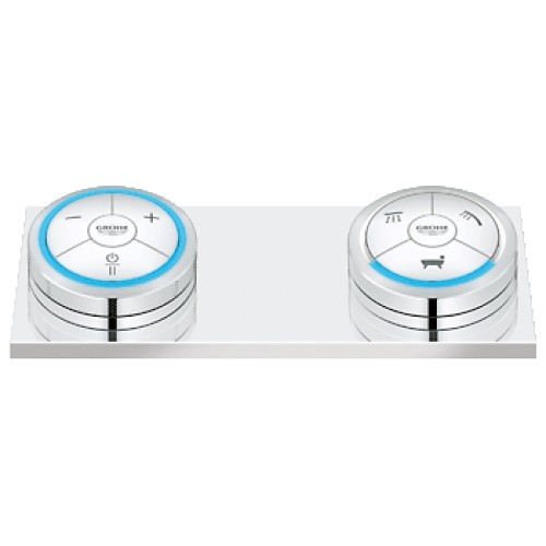 GROHE Digital - Kryt pre digitálny regulátor a digitálne prepínač,chróm 40548000 GROHE Digital - Kryt pre digitálny regulátor a digitálne prepínač,chróm 40548000