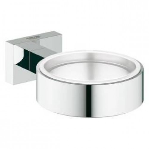 GROHE Essentials Cube držiak pohára / mydelničky, chróm 40508000 GROHE Essentials Cube držiak pohára / mydelničky, chróm 40508000