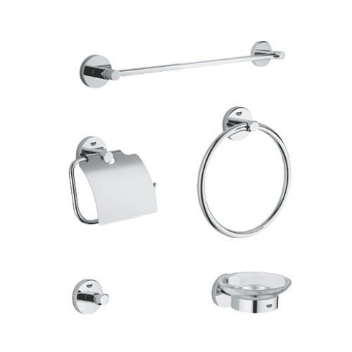 GROHE Essentials sada doplnkov, chróm 40344000 GROHE Essentials sada doplnkov, chróm 40344000