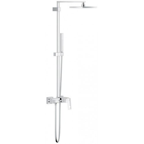 GROHE Eurocube sprchový systém na omietku, chróm 23147000